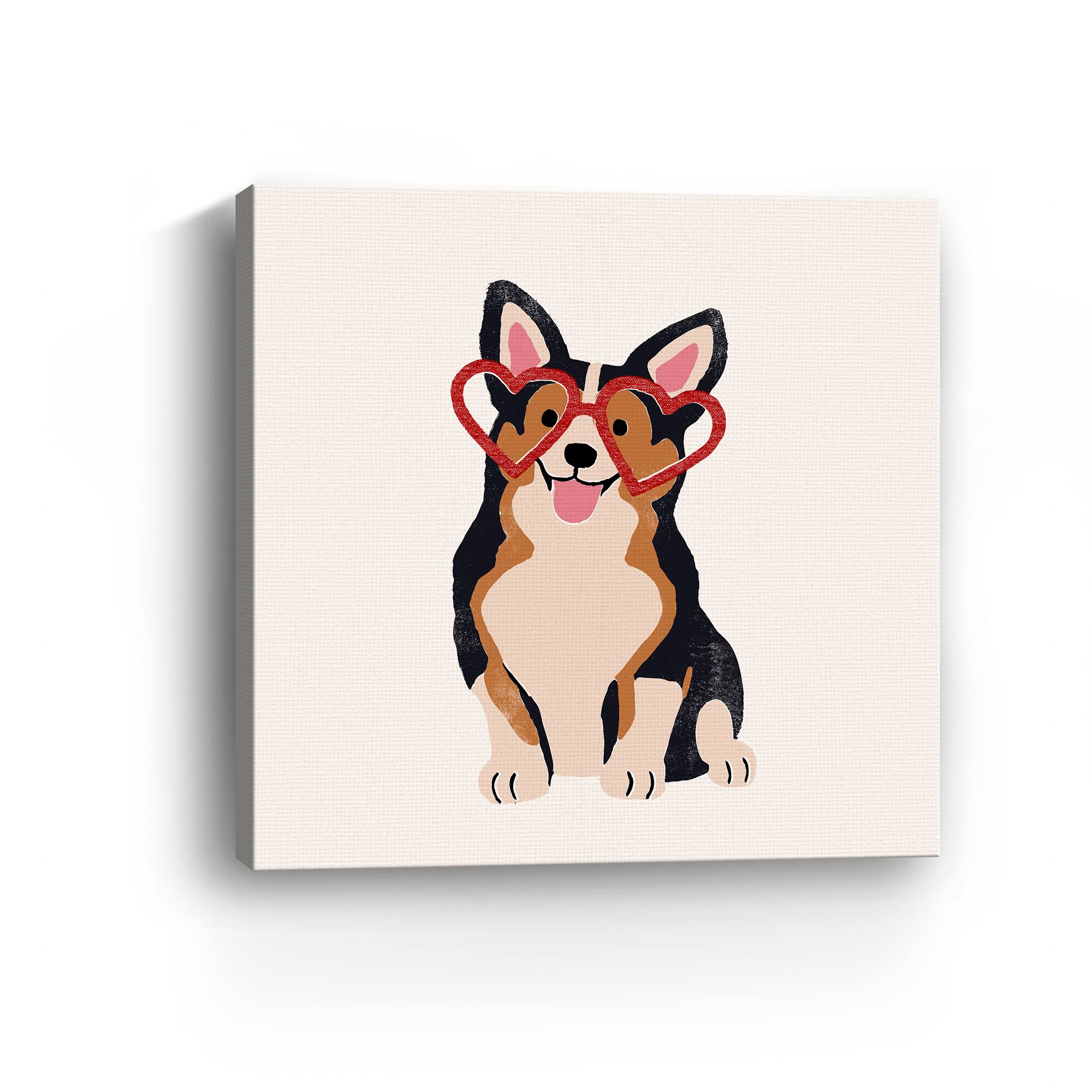 Little Legs Big Heart III Canvas Giclée Art